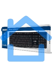 Клавиатура Sven KB-S305 черная USB
