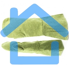 Рукавицы специальные с притачными крагами двунитка (краги сварщика), огнеупорные, Россия Сибртех