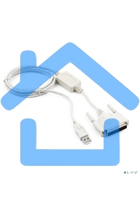 Переходник Gembird Переходник с USB DB25M/AM 1.8m UAS112 блистер