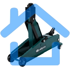 Домкрат гидравлический подкатной Сибртех 3 т, 192-532 мм, SUV