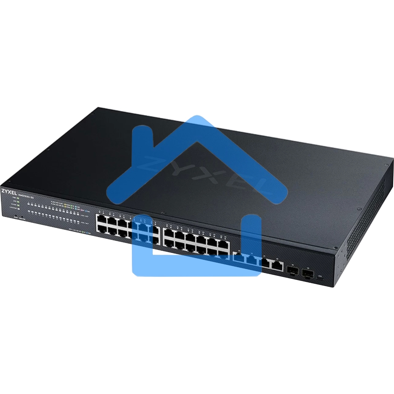 Коммутатор Zyxel XMG-108HP-EU0101F (L2) 8x2.5Гбит/с 1SFP+ 8PoE++ 100W неуправляемый