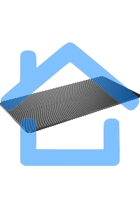 Столешница Cactus CS-TD2-CARB 120x60x1.8см карбон