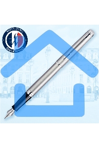Ручка перьевая Waterman Hemisphere (CWS0920410) Steel CT F сталь нержавеющая, подарочная коробка