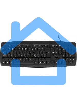 Клавиатура Gembird KB-8351U-BL проводная, USB, черный