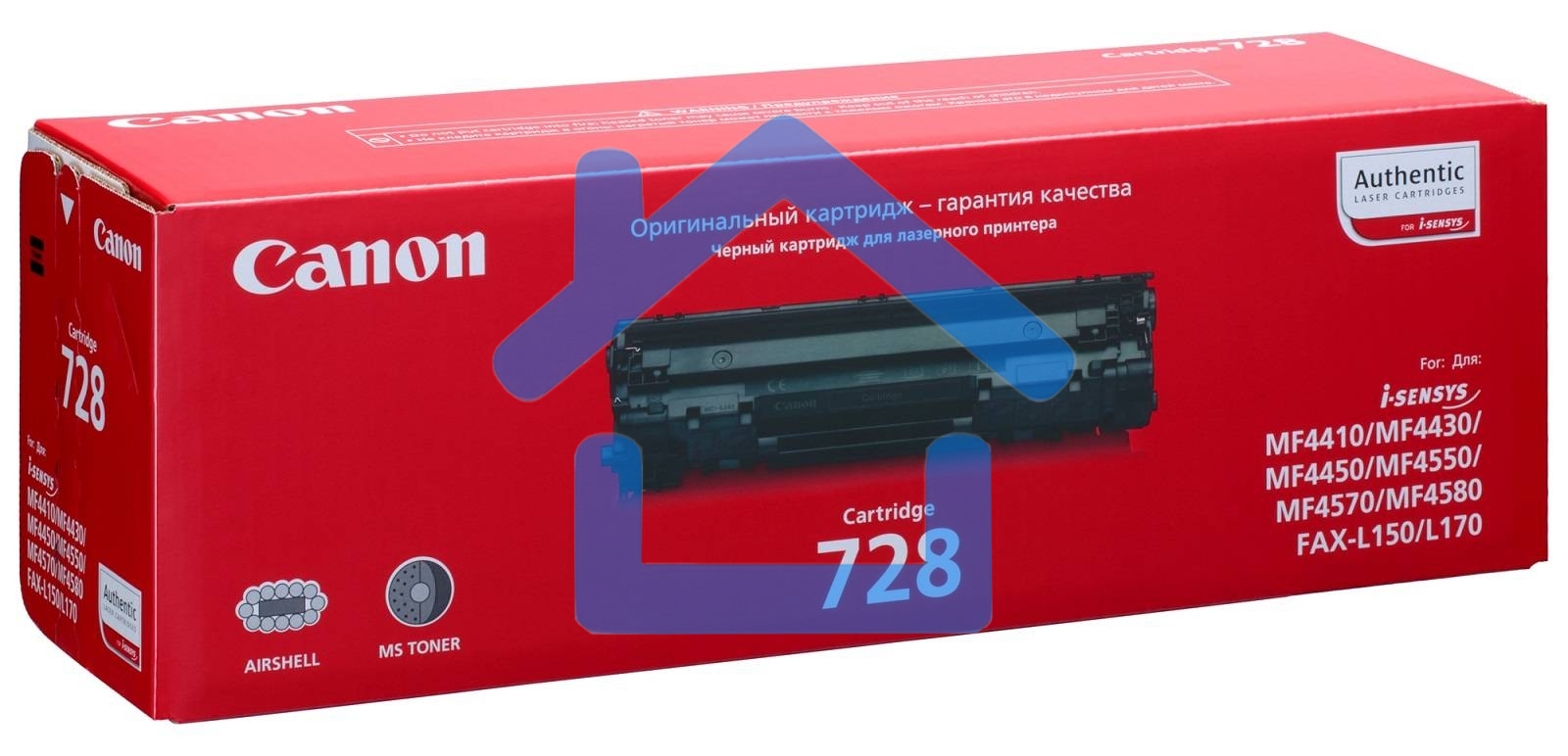 Картридж лазерный Canon 728 черный (2100 стр.) для Canon MF4410/4430/4450/4550/4570/4580