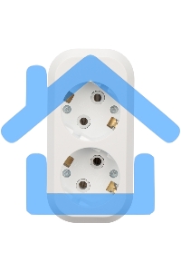 Колодка 2 гнезда с заземлением Rexant