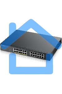 Коммутатор Zyxel GS1900-24EP-EU0101F 24G 12PoE+ 130W управляемый