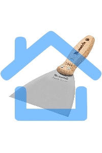 Шпательная лопатка Matrix из нержавеющей стали, 120 мм, буковая рукоятка, EFP