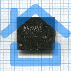 Видеопамять ELPIDA W4032BABG-60-F Видеопамять ELPIDA W4032BABG-60-F
