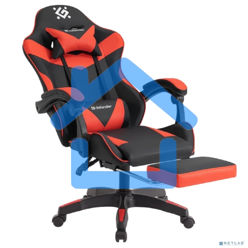 Кресло игровое Defender TORNADO BLACK/RED PU