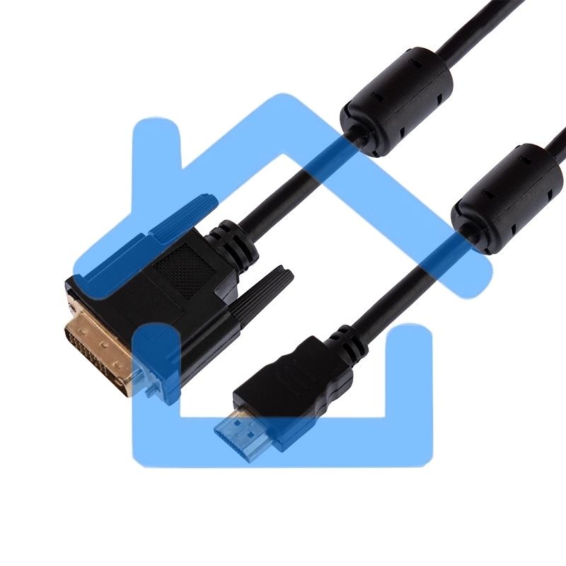 Кабель Rexant (17-6305) ШнурHDMI - DVI-Dgold3Мс фильтрами