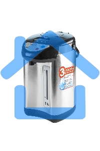 Термопот Galaxy Line GL 0604, серебристый с черным, 900 Вт, 3,8 л