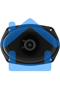 Колонки автомобильные Prology PX-692 220Вт 90дБ 4Ом 15x23см (6x9дюйм) (ком.:2кол.) коаксиальные двухполосные