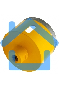 Сверло алмазное по керамограниту Denzel 82мм мокрое резание, М14 72696