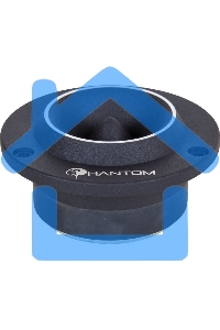 Колонки автомобильные Phantom MT30, 80Вт, 98дБ, 4Ом, 2.5см, без решетки (1дюйм) (ком.:2кол.)