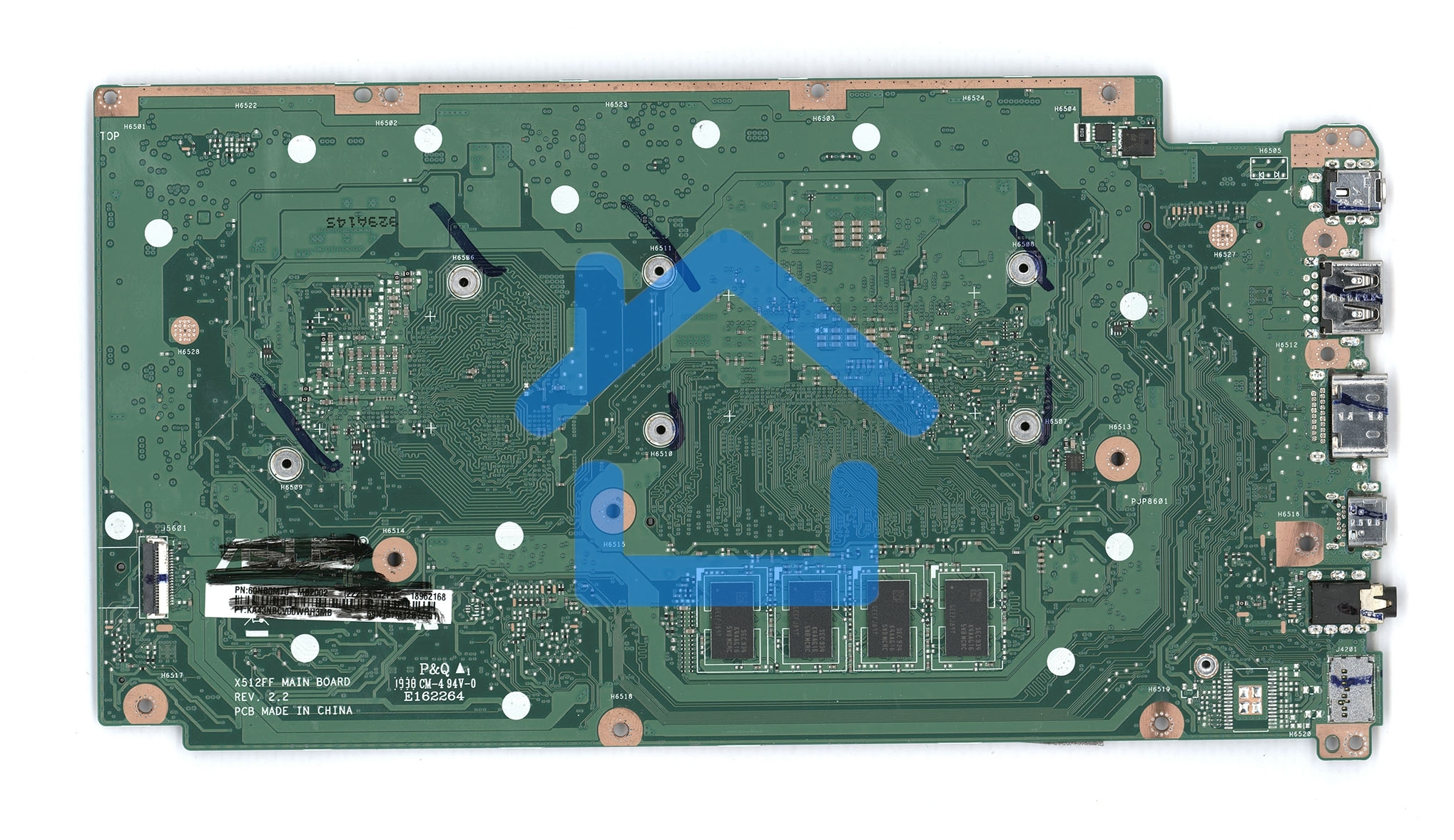 Материнская плата для Asus X512FJ 8G/I7-8565U 90NB0M70-R00020