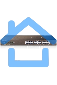 Сетевой коммутатор TP-Link SMB TL-SF1024 Коммутатор 24-port 10/100M Switch, 1U 19-inch rack-mountable steel case