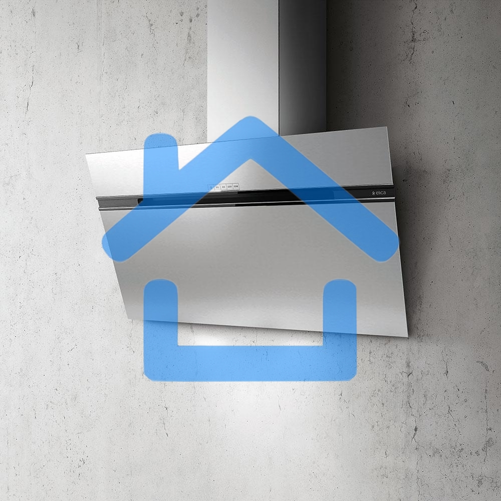 Вытяжка наклонная Elica STRIPE IX/A/90/LX серебристый/черный, 89.8 см, 1200 куб. м/ч, 65 дБ