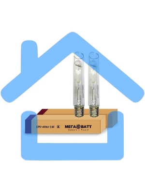 Лампа газоразрядная дуговая ртутная ДРИ 400/4000К E40 (25) МЕГАВАТТ 02973