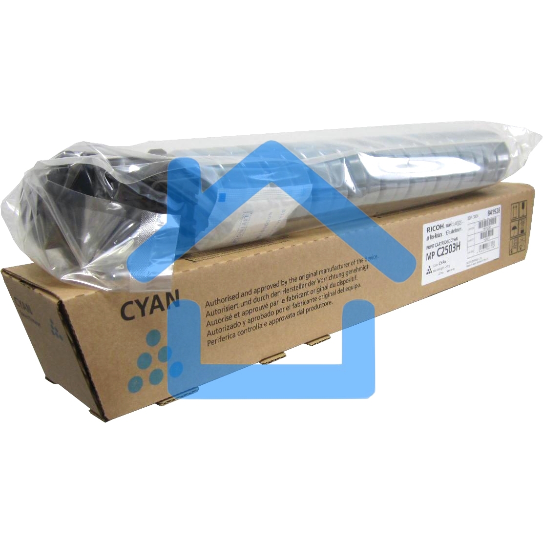 Картридж лазерный Ricoh type MPC2503H голубой для Aficio MP C2003SP/C2503SP/C2003ZSP/C2503ZSP/C2011SP 9500 отпечатков