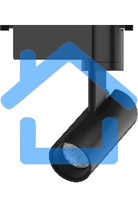 Светильник трековый цилиндр Gauss 6W 600lm 4000K 180-220V IP20 45*155мм черный линза 36º LED