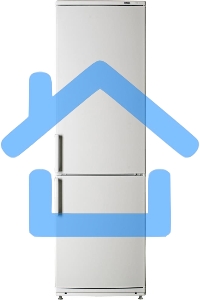 Холодильник Atlant XM-4024-000 белый двухкамерный 246/101л морозилка снизу