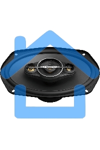Колонки автомобильные Pioneer TS-A6968S 450Вт 92дБ 4Ом 15x23см (6x9дюйм) (ком.:2кол.) коаксиальные четырехполосные