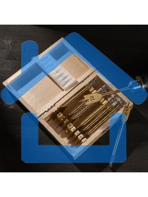 Набор сверл Matrix перовых по дереву, 10-12-14-16-18-20-22-25 мм 8 шт дерев,