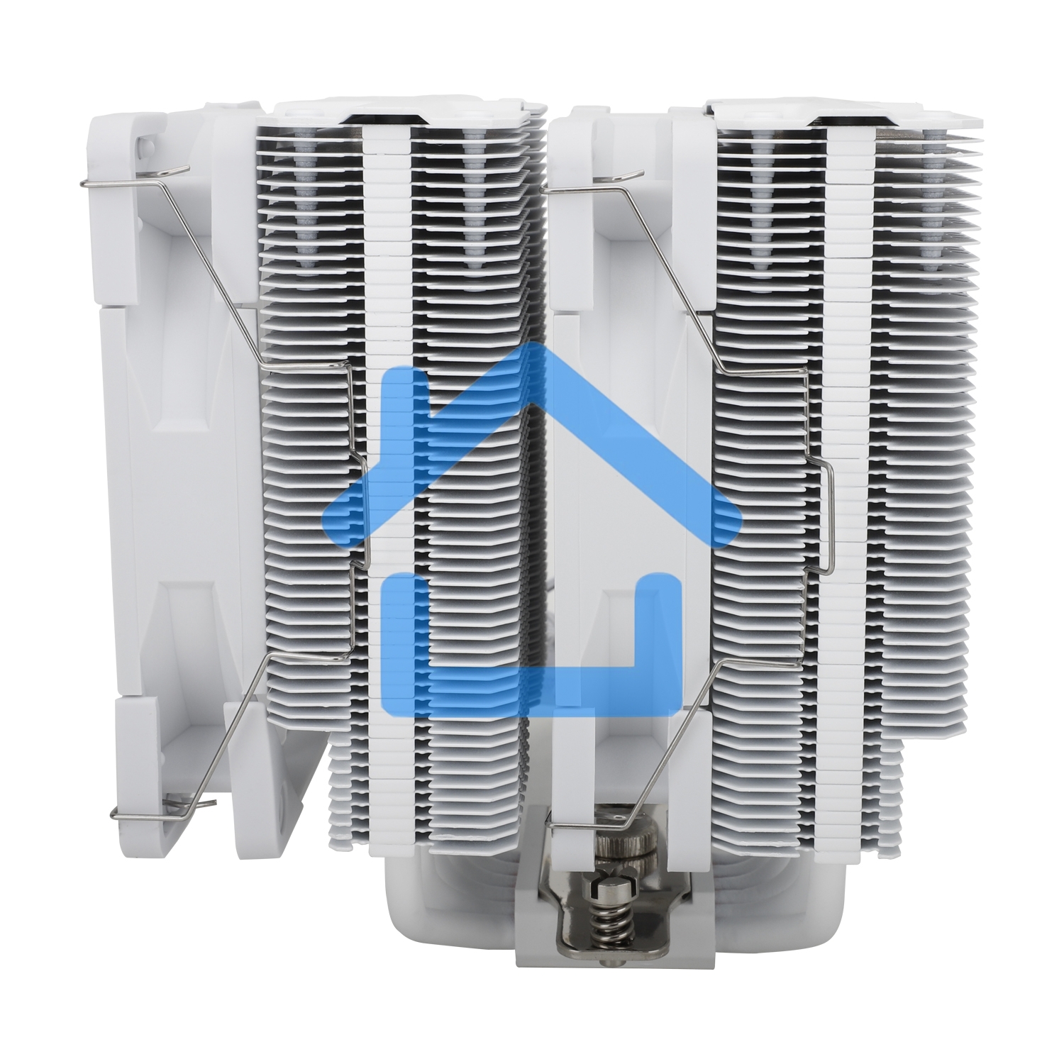 Кулер для процессора Thermalright Peerless Assassin 120 белый (4-pin PWM, 157мм, Ni/CU, 6x6мм, 2x120мм, 66.17CFM, 25.6dBA, 1550RPM, S: 1700, 1200, 20XX, 115X, AM5, AM4)