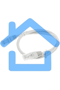 Патч-корд UTP Cablexpert кат.6, 0.5м, литой, многожильный (серый)