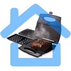 Вафельница Centek CT-1450 (венские вафли, гриль, вафли для мороженного)