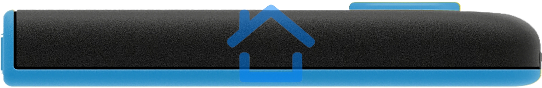 Флешка USB ADATA UV128 (AUV128-64G-RBE), 64 Gb, USB 3.0, R/W 100/30, черный/синий