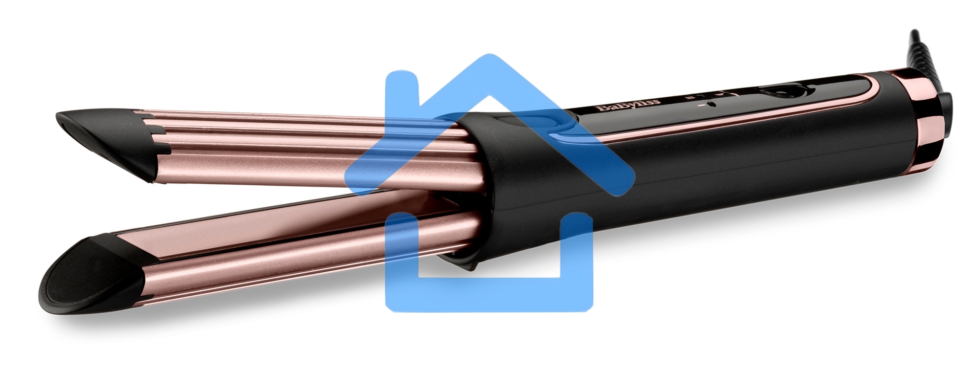 Щипцы Babyliss C112E макс.темп.:200С покрытие:кварц-керамическое черный