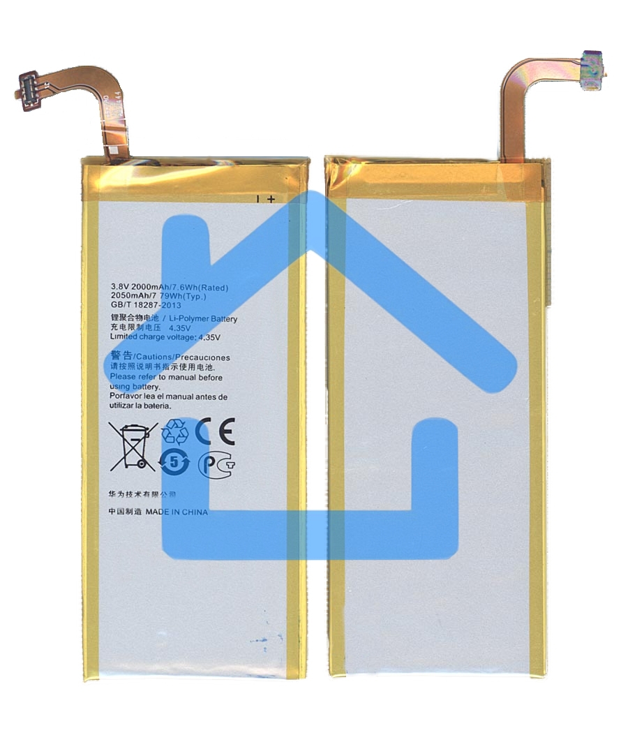 Аккумуляторная батарея для Huawei Ascend SnapTo 2000mAh / 7.60Wh 3,8V HB3742A0EBC+