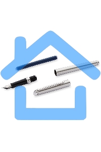 Ручка перьевая Waterman Hemisphere (CWS0920410) Steel CT F сталь нержавеющая, подарочная коробка