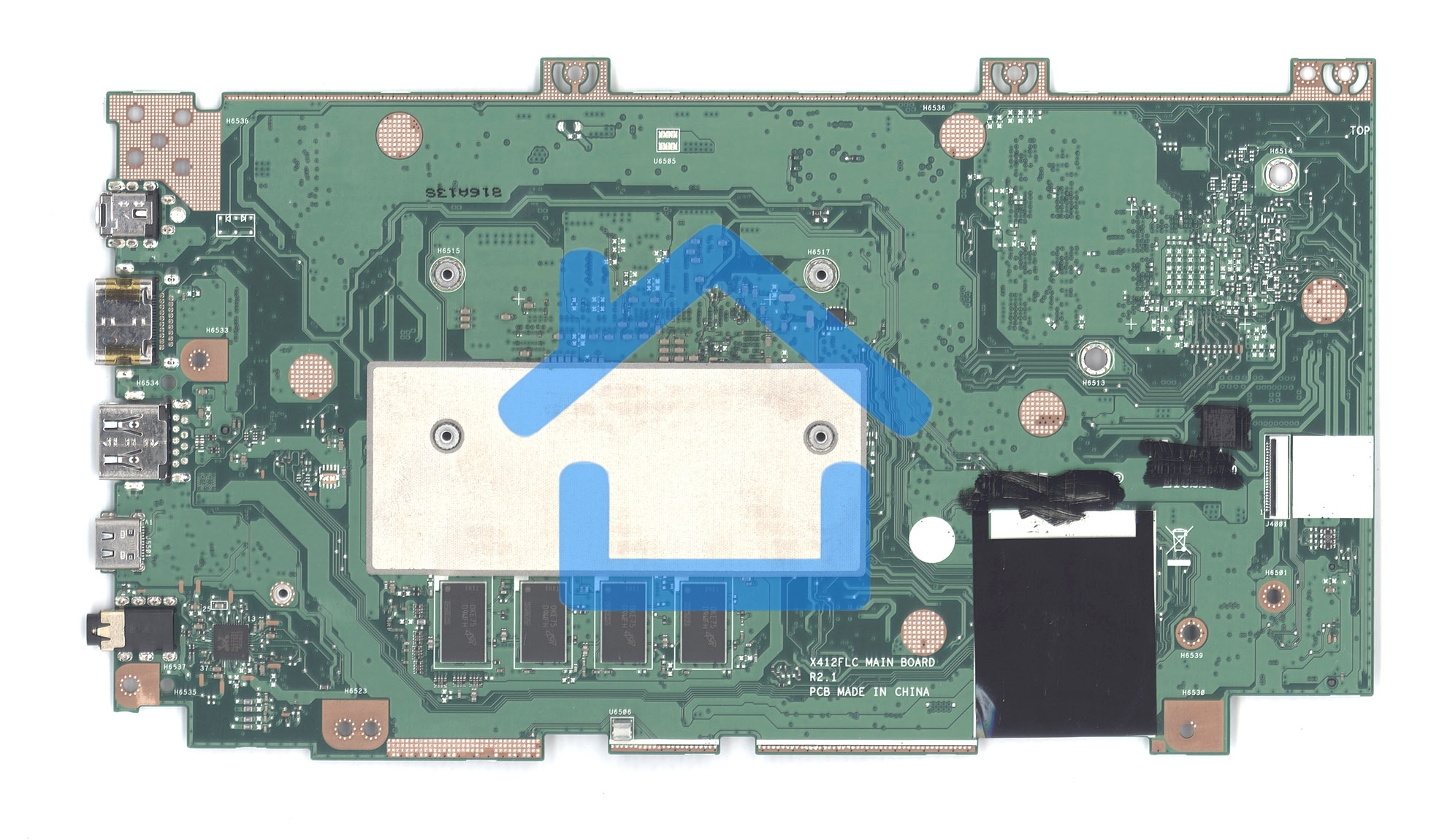 Материнская плата для Asus X412FA 4G/I3-10110U 90NB0L90-R000A1