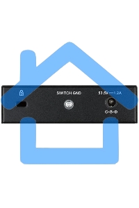 Неуправляемый коммутатор D-Link DGS-1005P/B3A с 5 портами 10/100/1000Base-T (4 порта PoE 802.3af/at, PoE-бюджет 60 Вт)