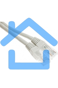 Патч-корд UTP Cablexpert кат.6, 0.5м, литой, многожильный (серый)