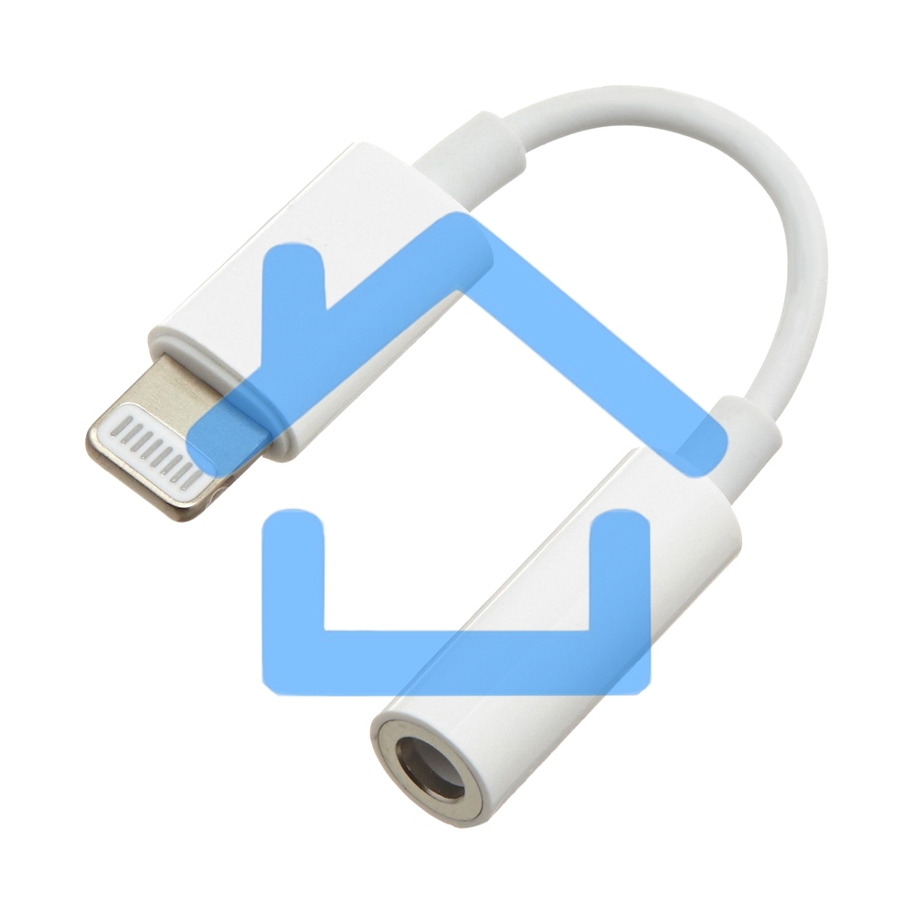 Переходник USB Cablexpert CCA-LM3.5F-01-W, Lightning/Jack3.5F, белый