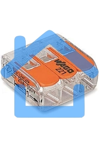 Клемма универс. компактная 3х(0.14-4.0) WAGO 221-413