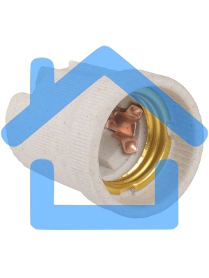 Патрон подвесной керамический, Е27, индивидуальный пакет, IEK Iek EPC10-04-02-K01 Пкр27-04-К43