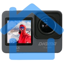 Экшн-камера Digma DiCam 870 серый