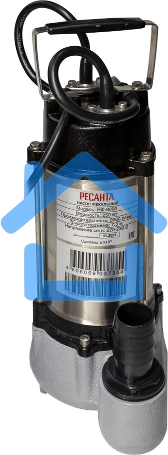 Фекальный насос НФ-9000 Ресанта