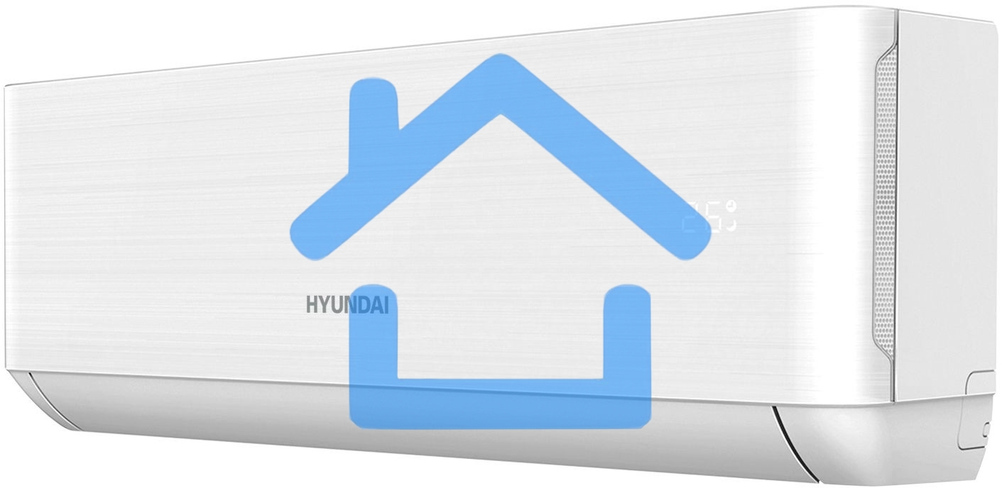 Кондиционер сплит-система Hyundai HAC-24i/T-PRO инвертор, 24000 BTU, 70 м², 31/47 дБ, охлаждение, обогрев, осушение, белый