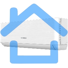 Кондиционер сплит-система Hyundai HAC-24i/T-PRO инвертор, 24000 BTU, 70 м², 31/47 дБ, охлаждение, обогрев, осушение, белый