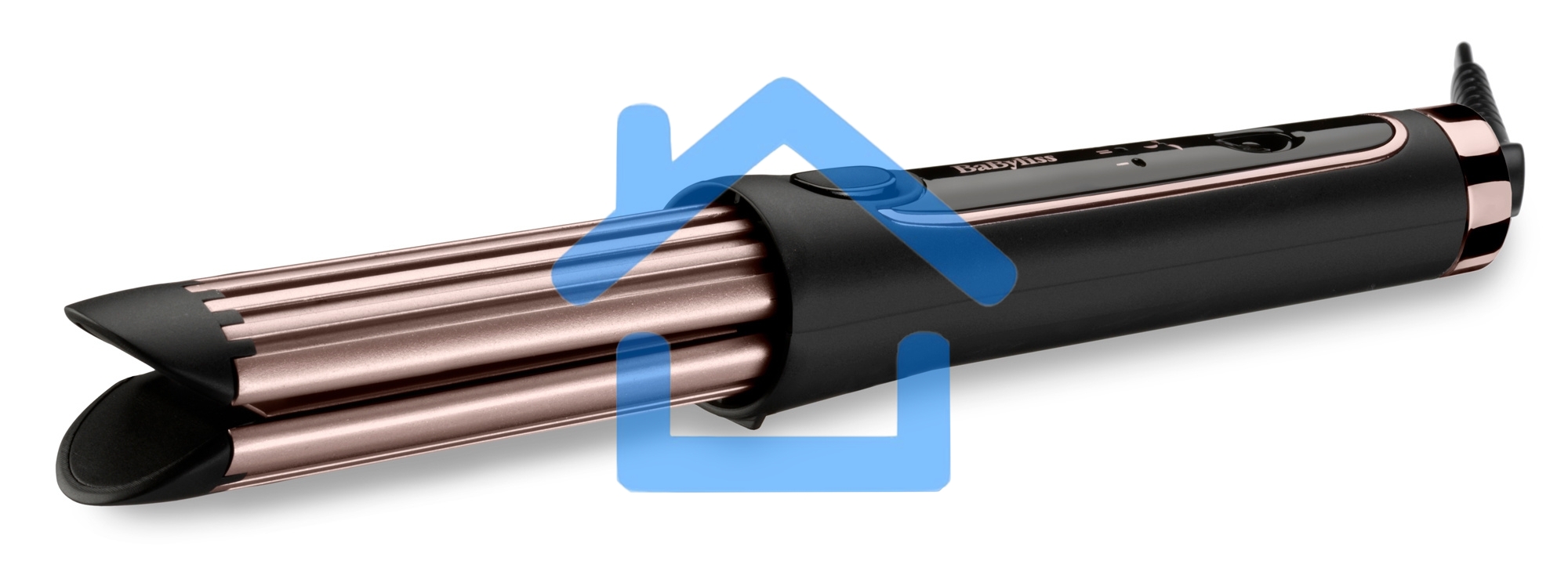 Щипцы Babyliss C112E макс.темп.:200С покрытие:кварц-керамическое черный