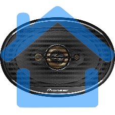 Колонки автомобильные Pioneer TS-A6978S 650Вт 92дБ 4Ом 15x23см (6x9дюйм) (ком.:2кол.) коаксиальные четырехполосные