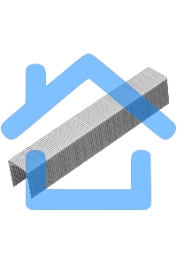 Скобы Matrix, 14 мм, для мебельного степлера, закаленные, тип 53, 1000 шт.