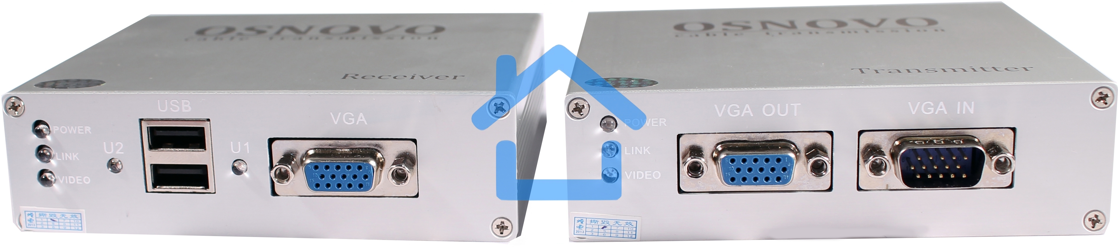 Удлинитель Osnovo TA-VKM/3+RA-VKM/3(ver.2)