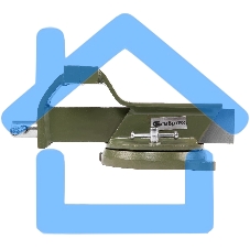 Тиски слесарные Сибртех 100 мм, стальные, поворотные